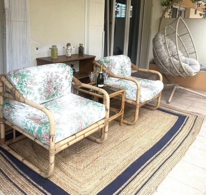 Cosy 2 P,A Deux Pas De La Plage, Calme-Parking Nice Exterior foto